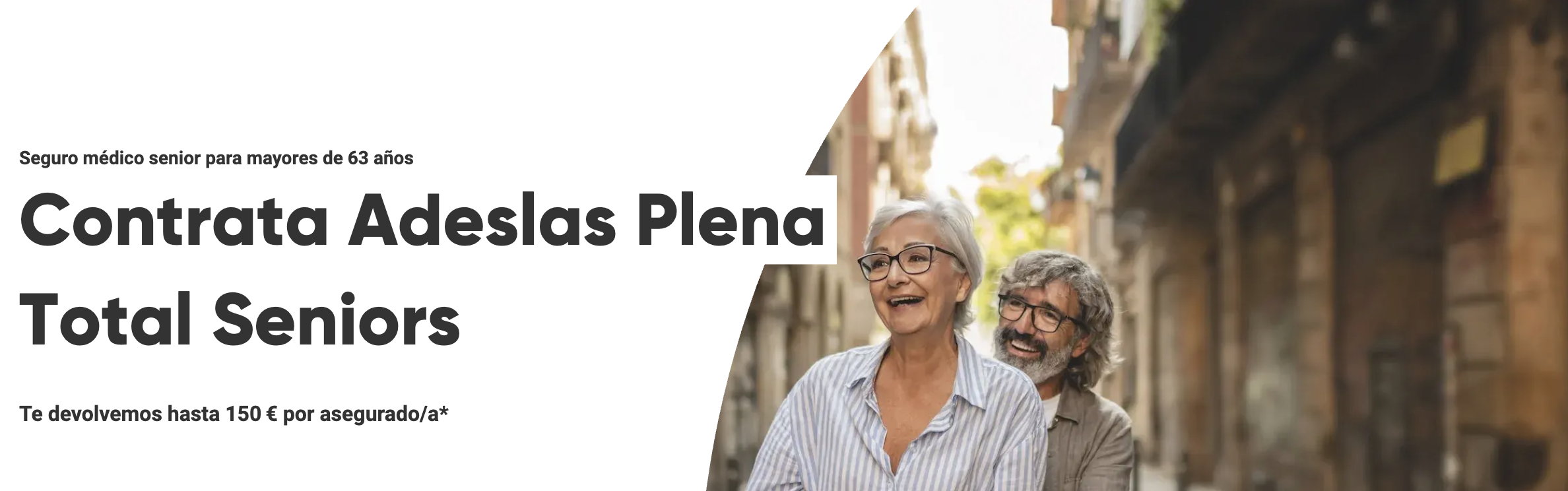 Adeslas Senior Total, seguro médico mayores 63 años, seguro Adeslas para mayores, seguro para jubilados salud